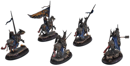 SOULBLIGHT GRAVELORDS 5 Blood Knights #2 PRO PAINTED Warhammer Sigmar 0681