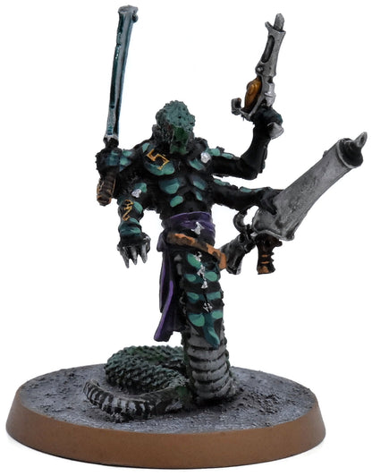 DRUKHARI Sslyth #5 WELL PAINTED finecast Warhammer 40K 7167