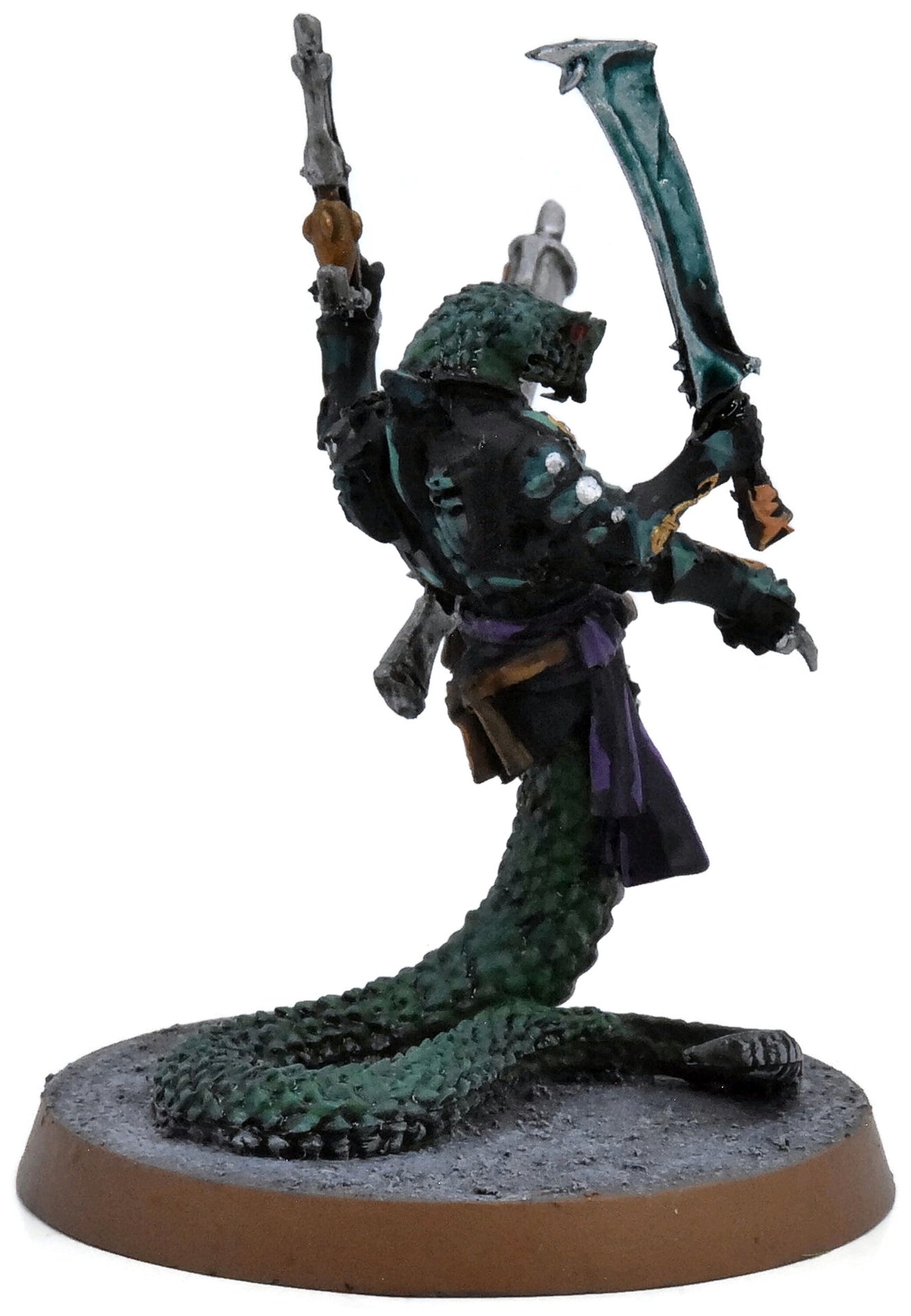 DRUKHARI Sslyth #5 WELL PAINTED finecast Warhammer 40K 7167