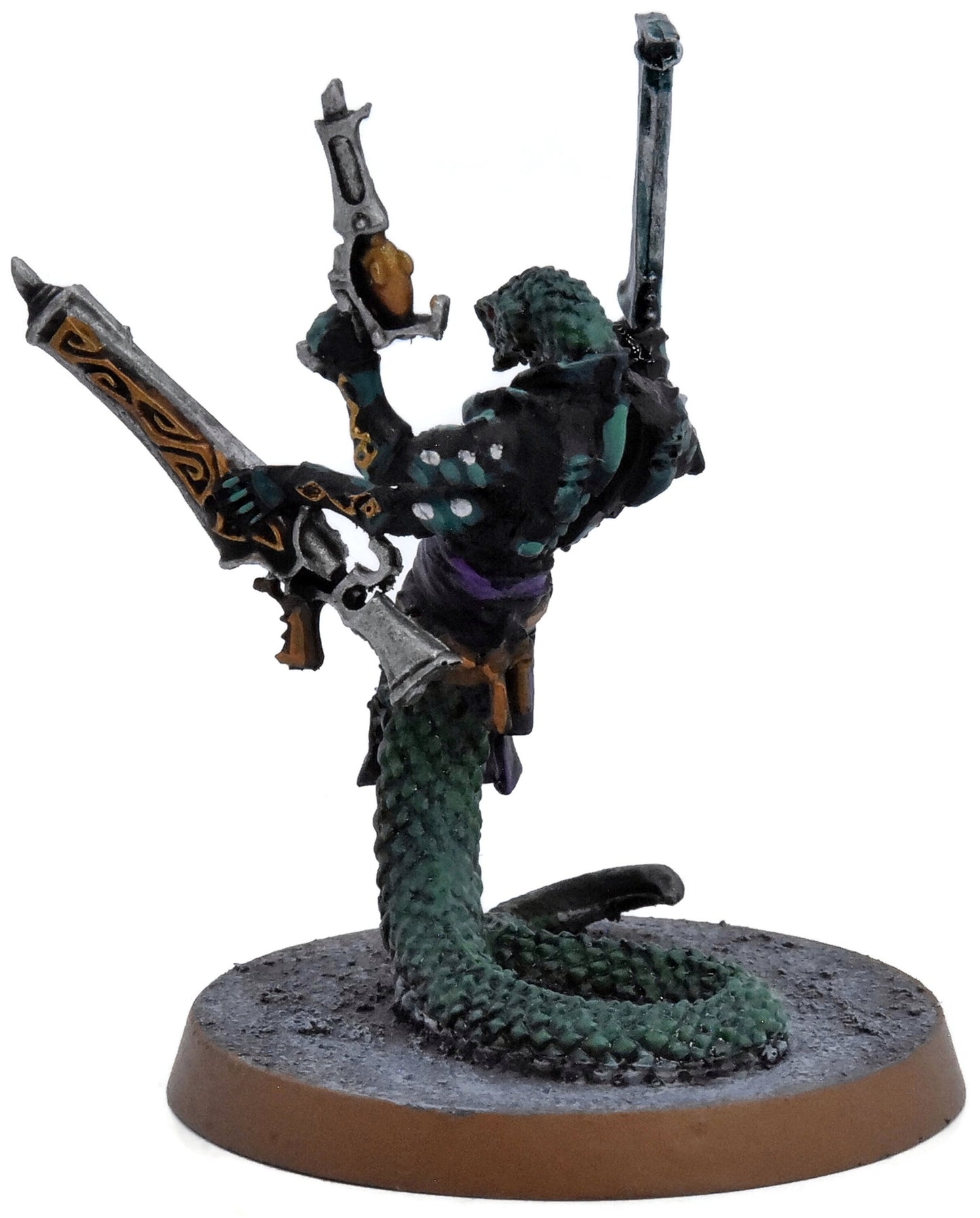 DRUKHARI Sslyth #5 WELL PAINTED finecast Warhammer 40K 7167