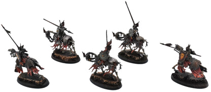 SOULBLIGHT GRAVELORDS 5 Black knights & Barrow Knights #1 PRO PAINTED 0698