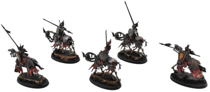 SOULBLIGHT GRAVELORDS 5 Black knights & Barrow Knights #1 PRO PAINTED 0698
