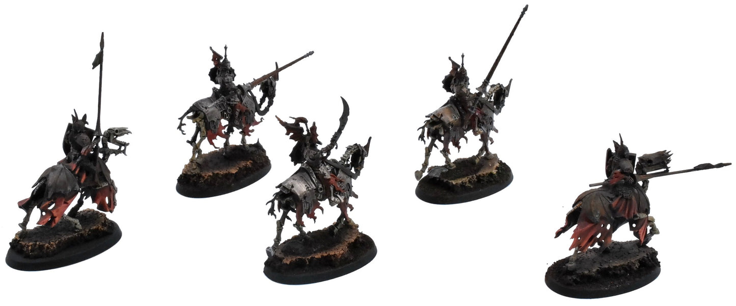 SOULBLIGHT GRAVELORDS 5 Black knights & Barrow Knights #1 PRO PAINTED 0698