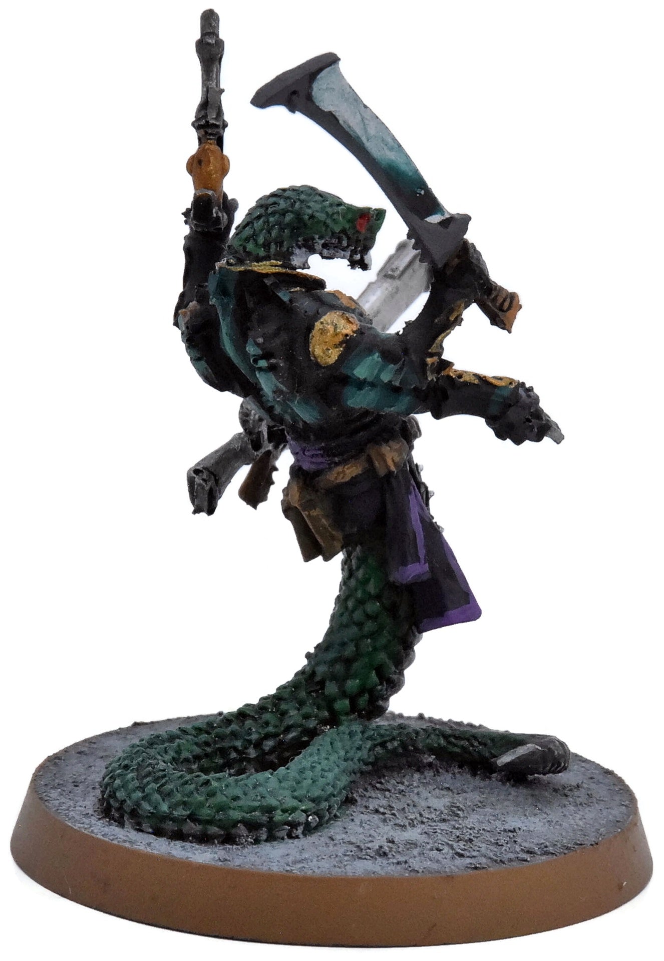 DRUKHARI Sslyth #6 WELL PAINTED finecast Warhammer 40K 7174
