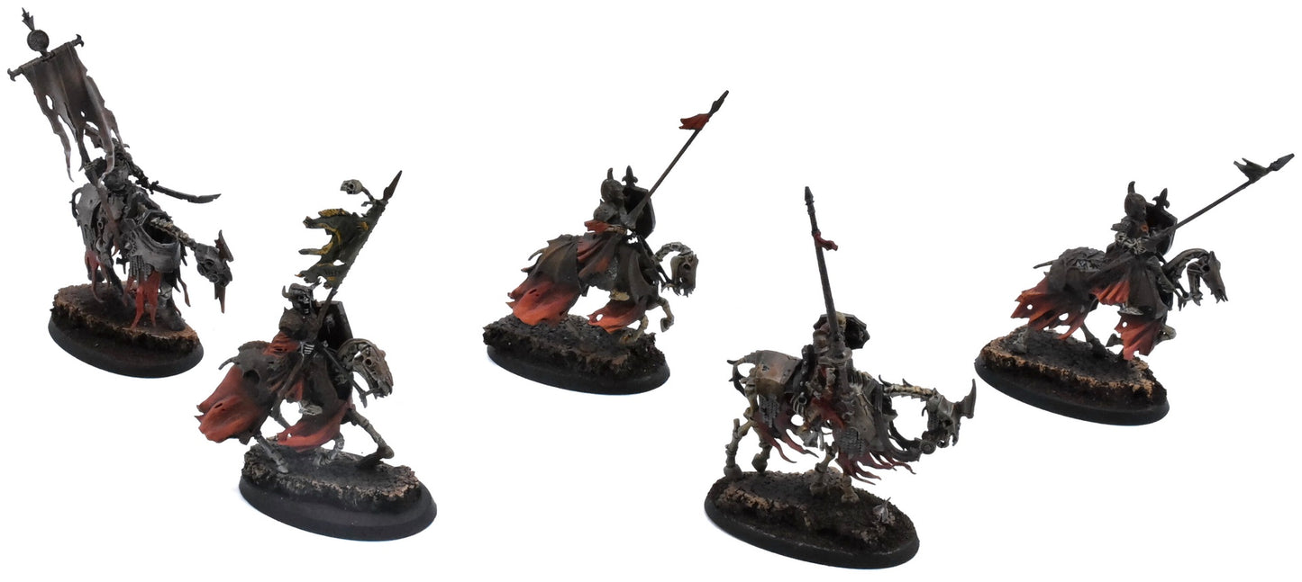 SOULBLIGHT GRAVELORDS 5 Black knights & Barrow Knights #2 PRO PAINTED 0698