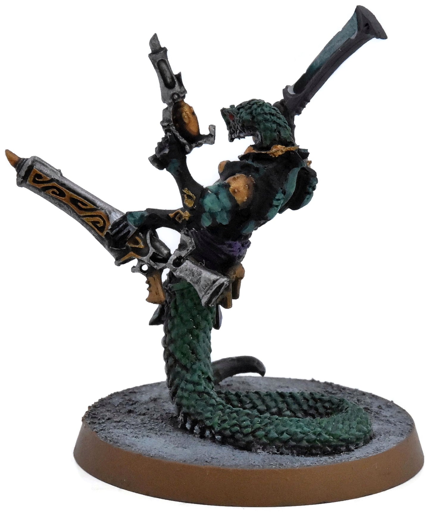 DRUKHARI Sslyth #6 WELL PAINTED finecast Warhammer 40K 7174
