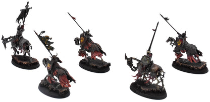 SOULBLIGHT GRAVELORDS 5 Black knights & Barrow Knights #2 PRO PAINTED 0698
