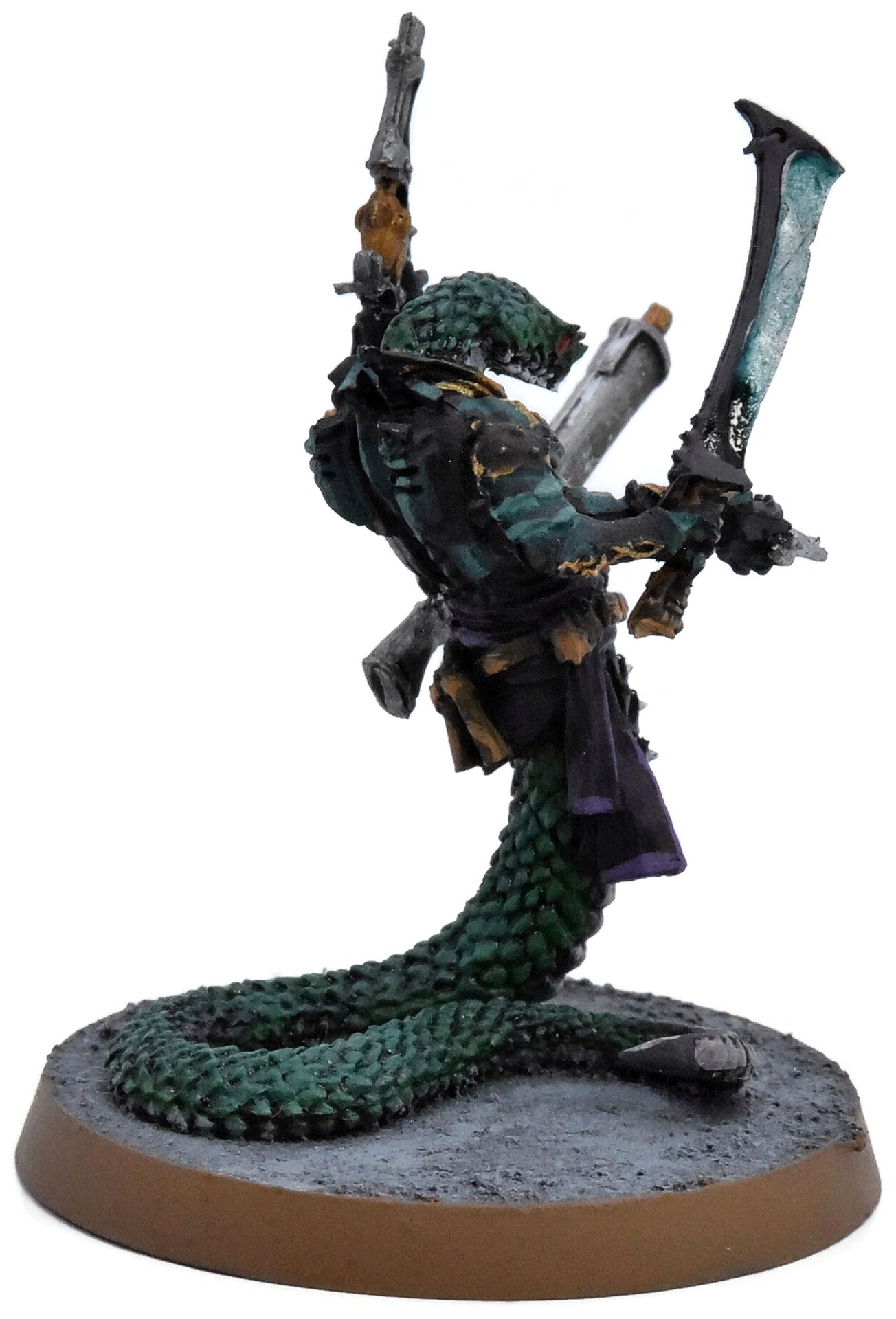 DRUKHARI Sslyth #7 WELL PAINTED finecast Warhammer 40K 7181