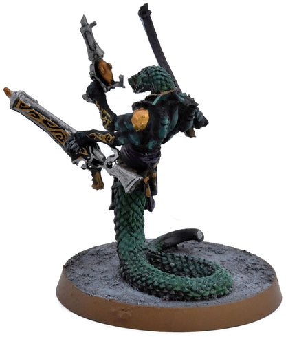 DRUKHARI Sslyth #7 WELL PAINTED finecast Warhammer 40K 7181