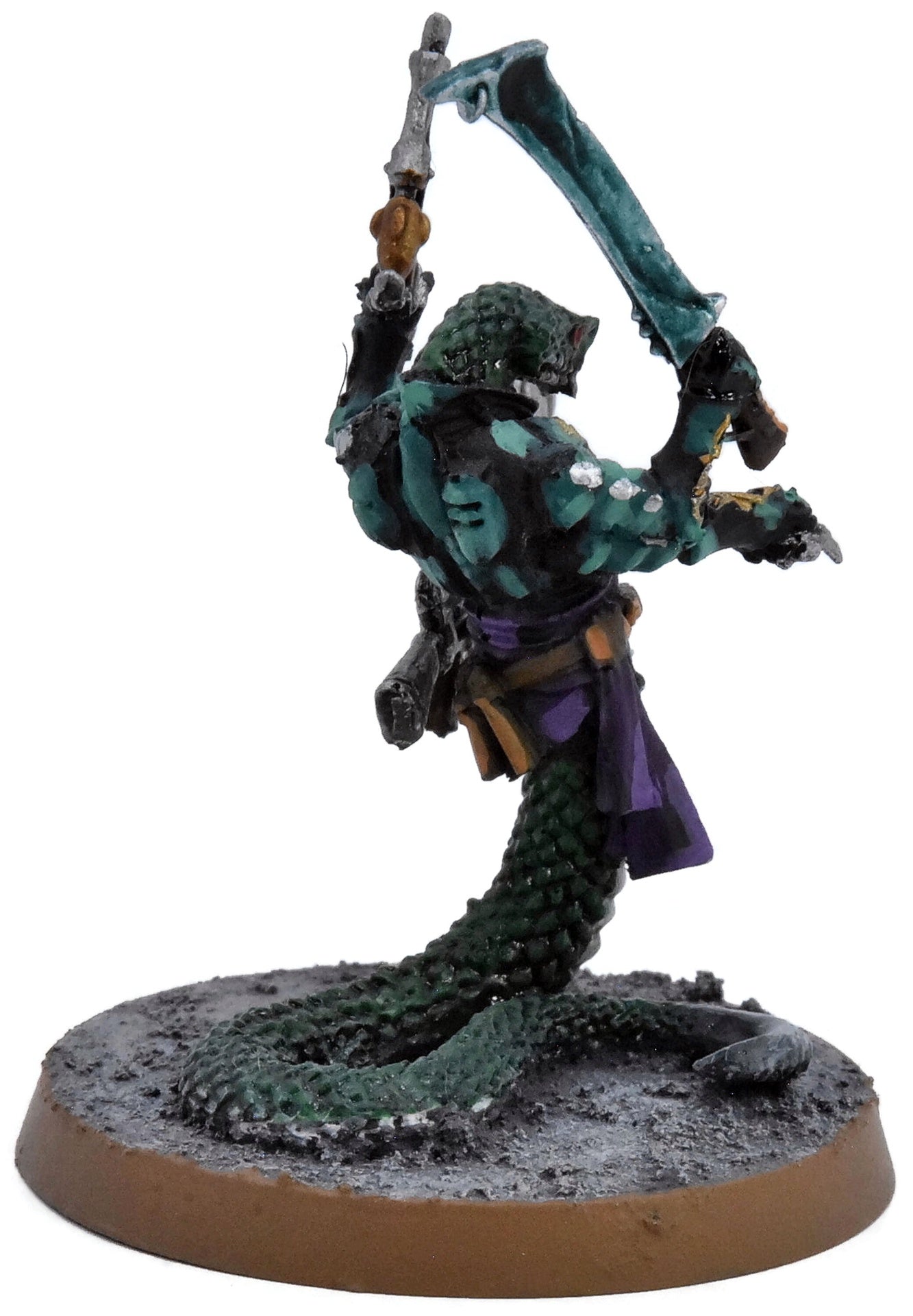 DRUKHARI Sslyth #8 WELL PAINTED finecast Warhammer 40K 7198