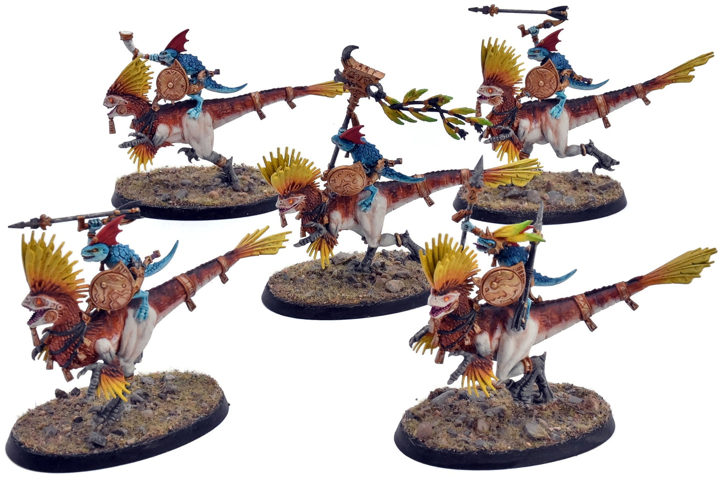 SERAPHON 5 Raptadon Hunters #1 PRO PAINTED Warhammer Sigmar 5922
