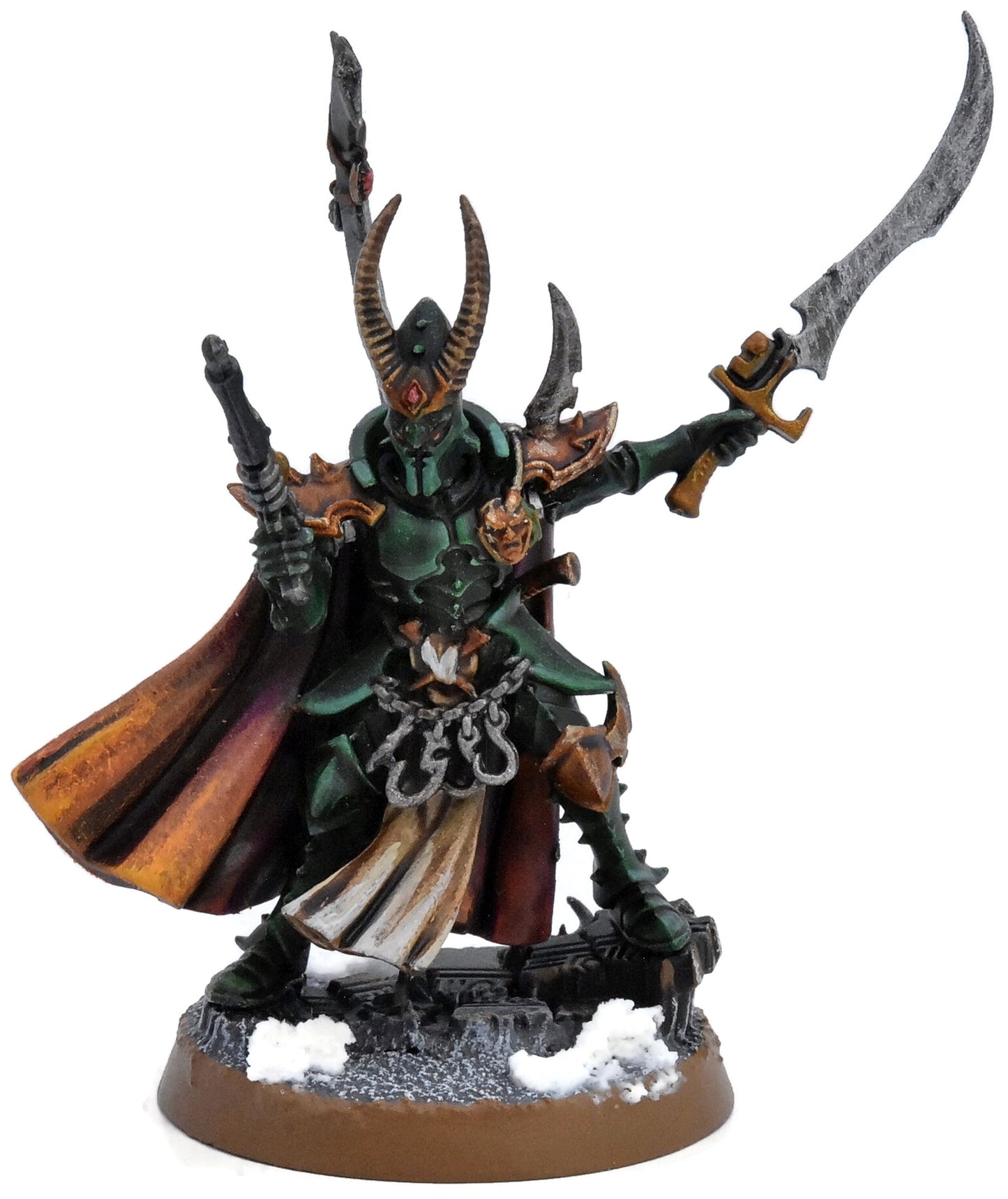 DRUKHARI Drukhari Archon #2 WELL PAINTED Warhammer 40K 7280