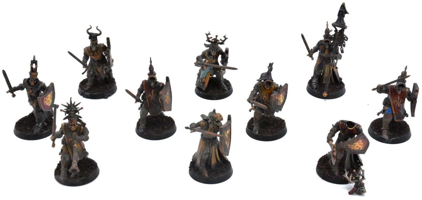 SOULBLIGHT GRAVELORDS 10 Barrow Guard #1 PRO PAINTED Converted 0803