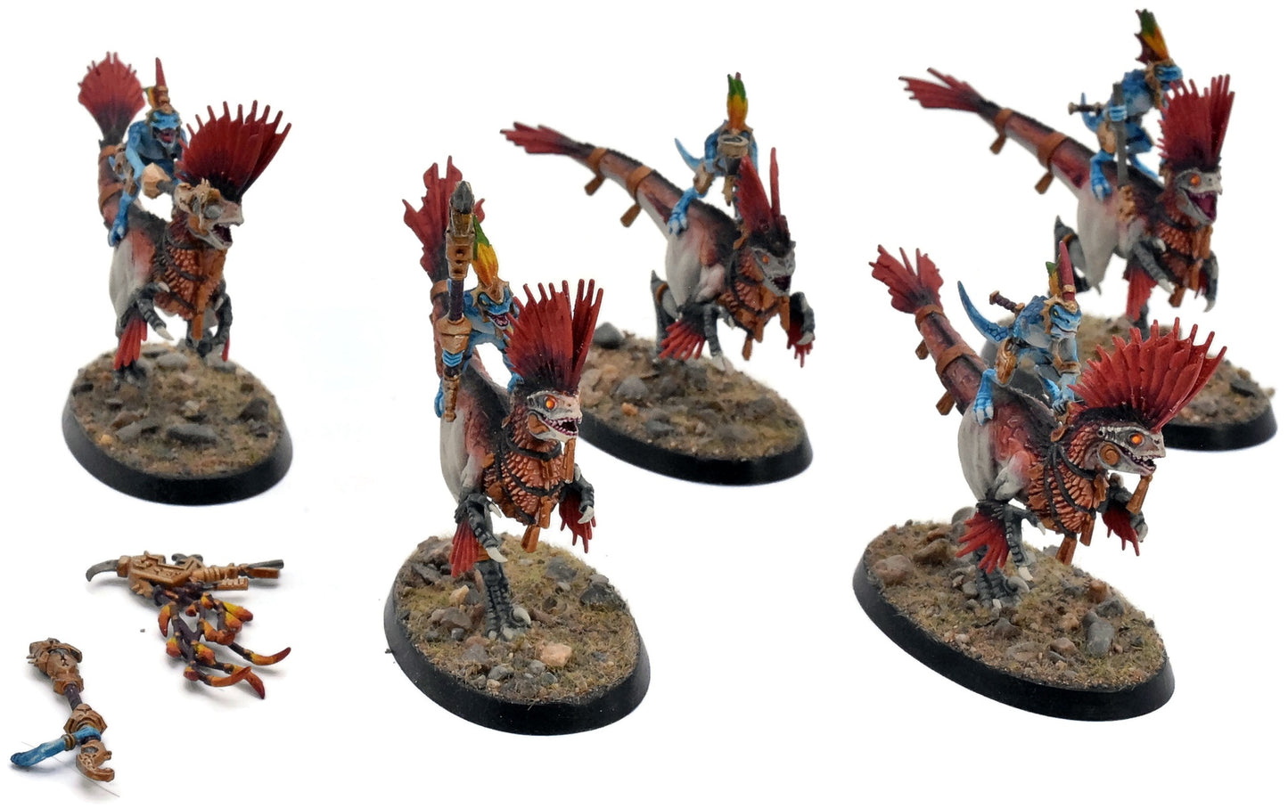 SERAPHON 5 Raptadon Chargers #1 PRO PAINTED Warhammer Sigmar 5939