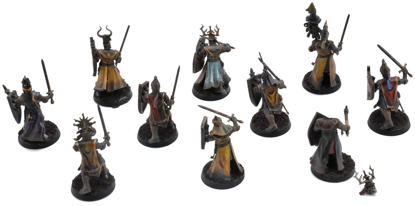 SOULBLIGHT GRAVELORDS 10 Barrow Guard #1 PRO PAINTED Converted 0803