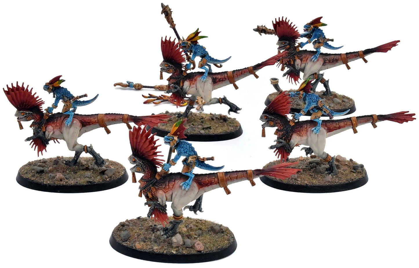 SERAPHON 5 Raptadon Chargers #1 PRO PAINTED Warhammer Sigmar 5939
