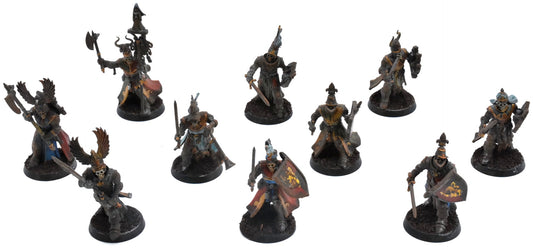 SOULBLIGHT GRAVELORDS 10 Barrow Guard #2 PRO PAINTED Converted 0810