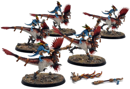SERAPHON 5 Raptadon Chargers #1 PRO PAINTED Warhammer Sigmar 5939