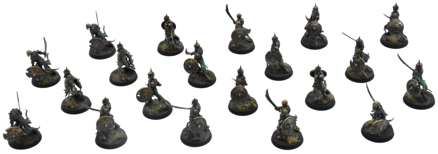 SOULBLIGHT GRAVELORDS 20 Deathrattle Skeletons #1 PRO PAINTED Sigmar 0827