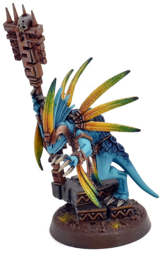 SERAPHON Skink Starpriest #3 PRO PAINTED Warhammer Sigmar 5953
