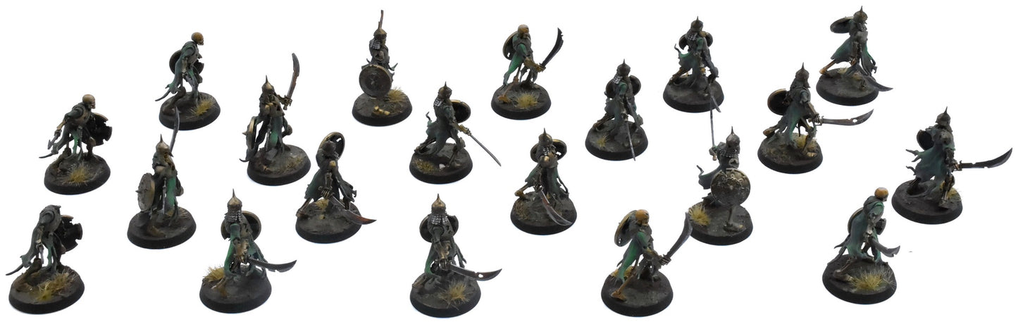 SOULBLIGHT GRAVELORDS 20 Deathrattle Skeletons #1 PRO PAINTED Sigmar 0827