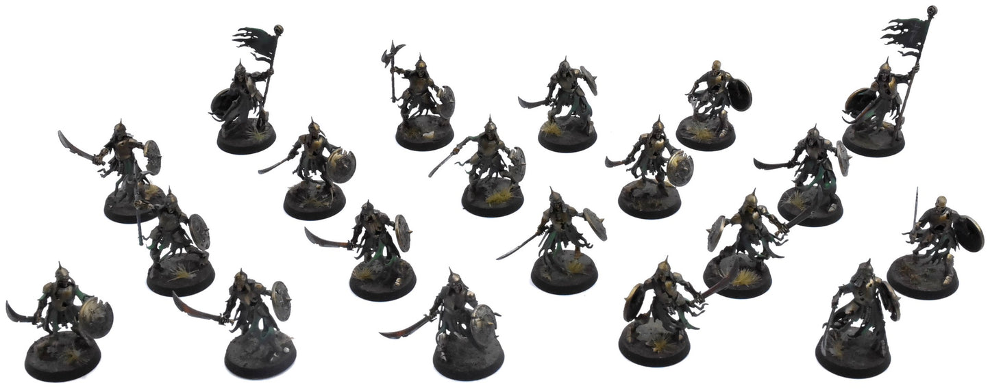 SOULBLIGHT GRAVELORDS 20 Deathrattle Skeletons #2 PRO PAINTED Sigmar 0834