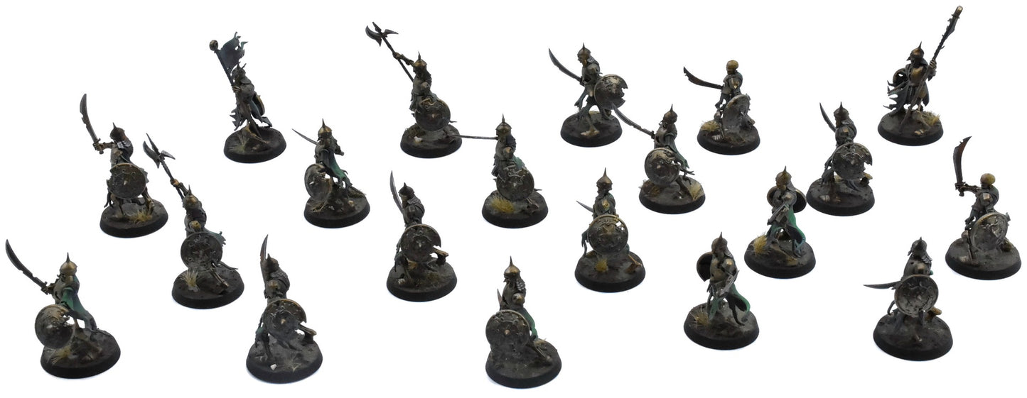 SOULBLIGHT GRAVELORDS 20 Deathrattle Skeletons #2 PRO PAINTED Sigmar 0834