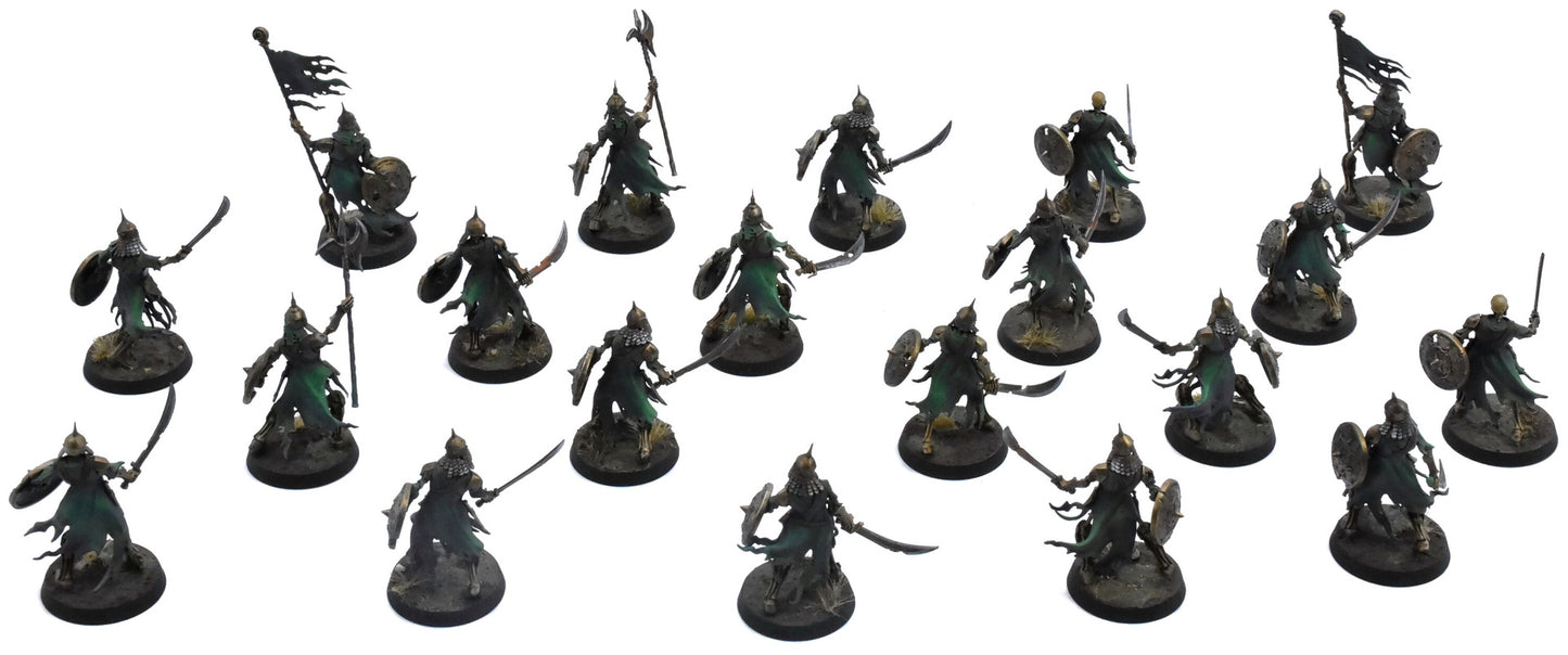 SOULBLIGHT GRAVELORDS 20 Deathrattle Skeletons #2 PRO PAINTED Sigmar 0834