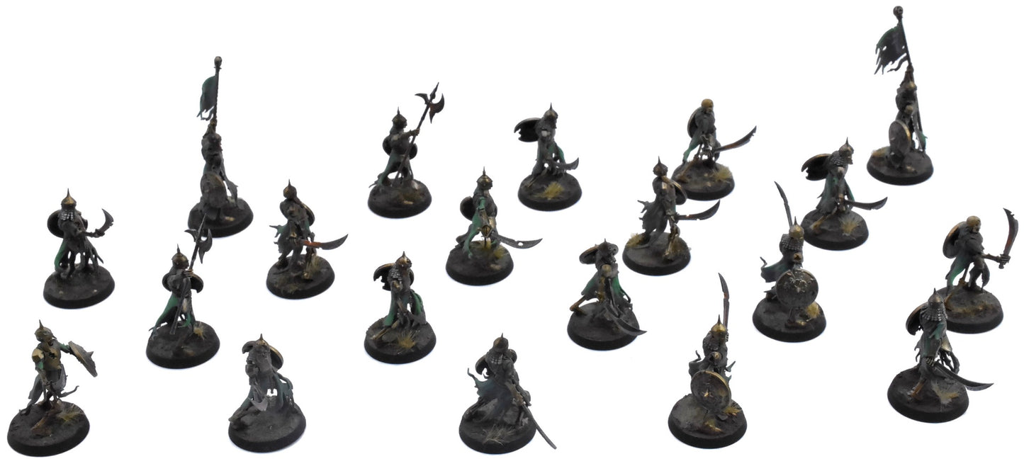 SOULBLIGHT GRAVELORDS 20 Deathrattle Skeletons #2 PRO PAINTED Sigmar 0834