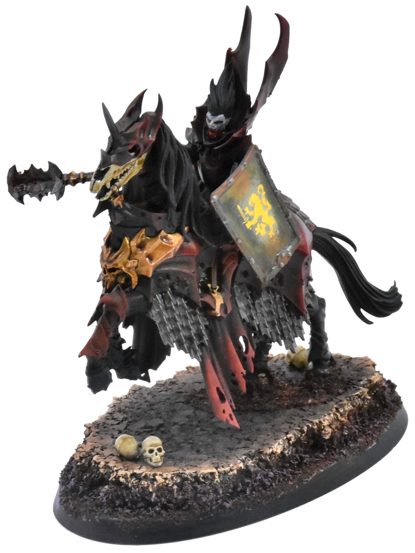 SOULBLIGHT GRAVELORDS Blood Knight #1 PRO PAINTED Sigmar 0841