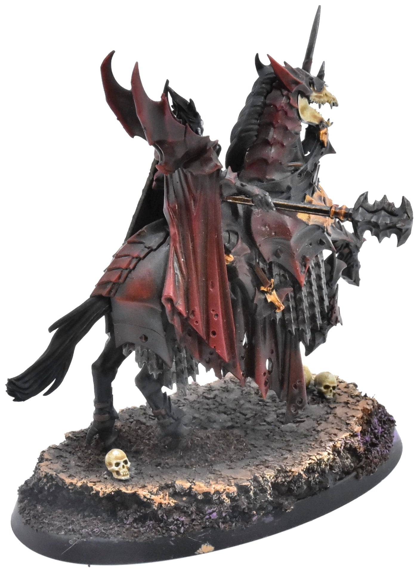 SOULBLIGHT GRAVELORDS Blood Knight #1 PRO PAINTED Sigmar 0841