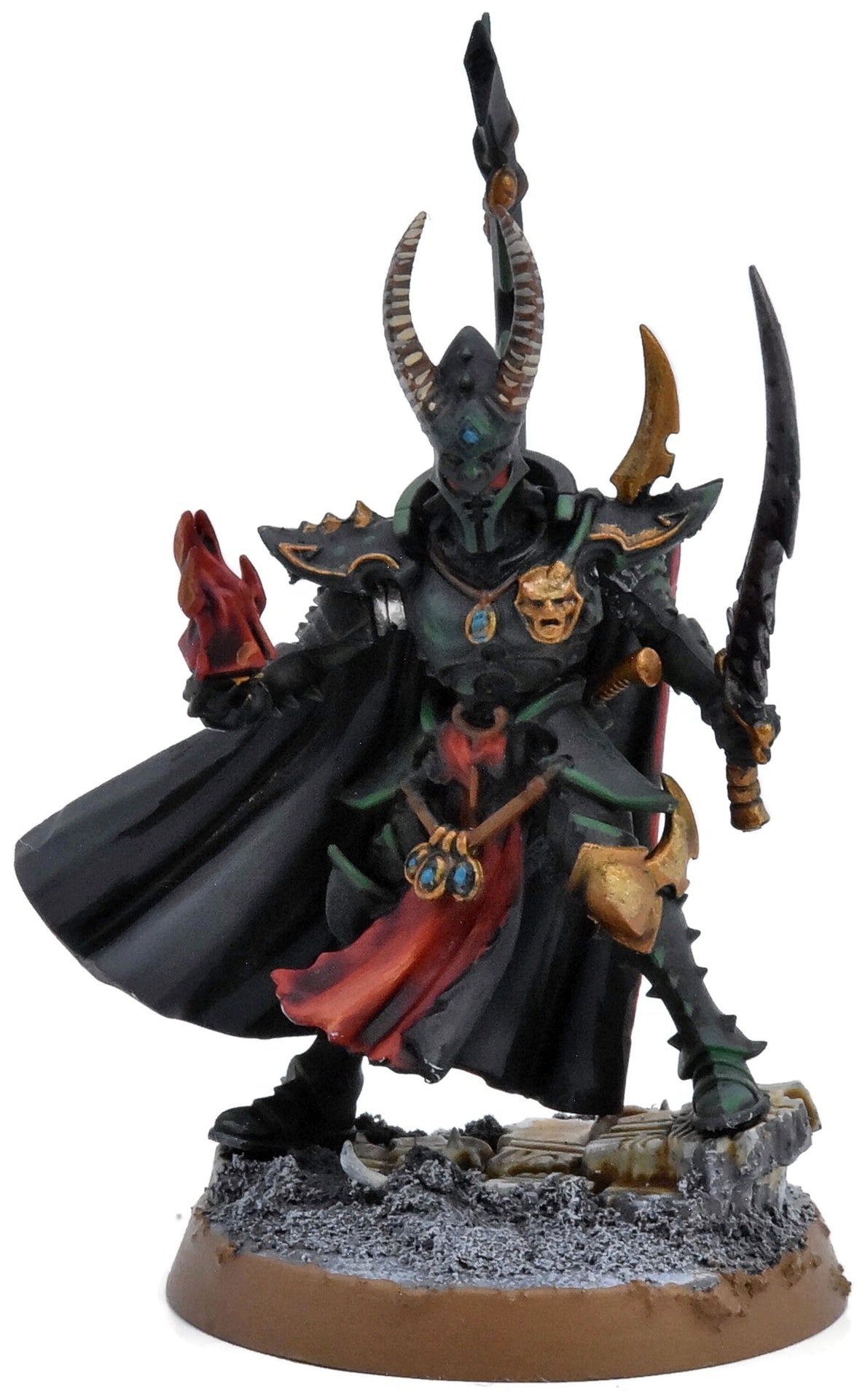 DRUKHARI Archon #3 WELL PAINTED Warhammer 40K 7334
