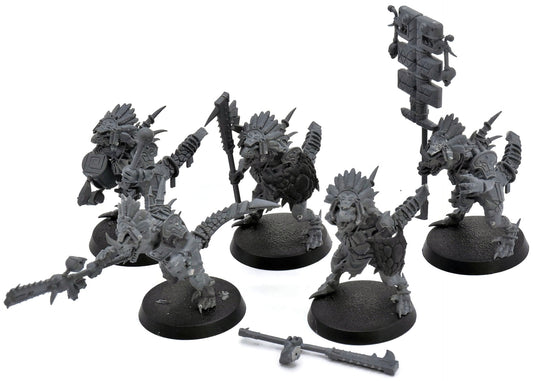 SERAPHON 5 Saurus Guard #1 CONVERTED Warhammer Sigmar 6103