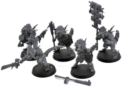 SERAPHON 5 Saurus Guard #1 CONVERTED Warhammer Sigmar 6103