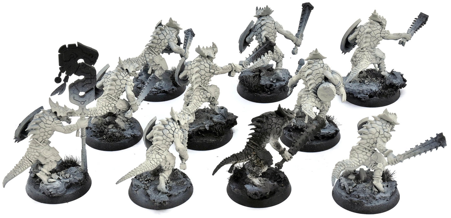 SERAPHON 10 Saurus Warriors #4 Warhammer Sigmar 6141