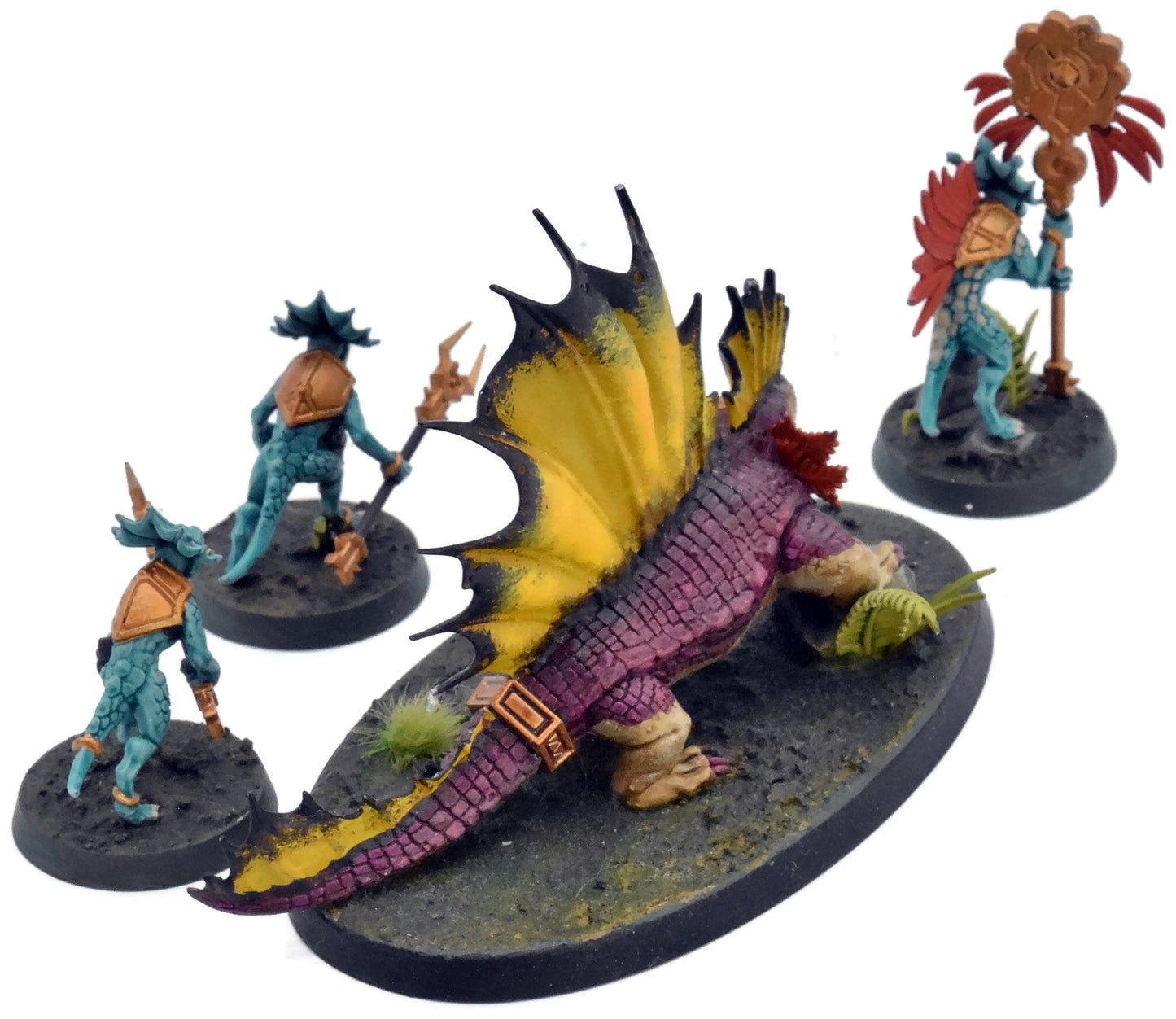 SERAPHON Spawn Of Chotec #1 WELL PAINTED Warhammer Sigmar 6172