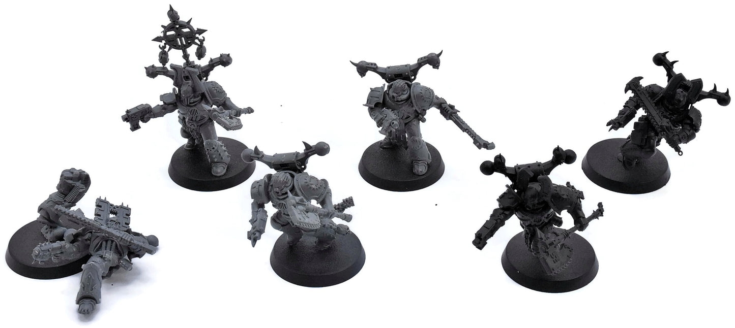 CHAOS SPACE MARINES 6 Khorne Berzerkers #1 Worlds Eaters 0971