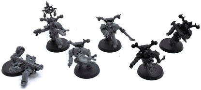 CHAOS SPACE MARINES 6 Khorne Berzerkers #1 Worlds Eaters 0971