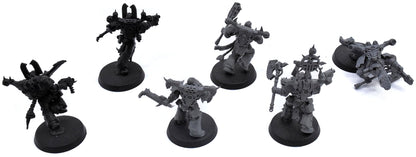 CHAOS SPACE MARINES 6 Khorne Berzerkers #1 Worlds Eaters 0971