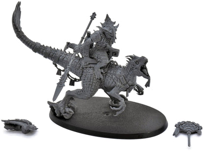SERAPHON Saurus Scar-Veteran On Aggradon #1 CONVERTED Sigmar 6219