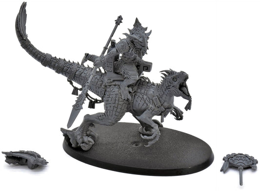 SERAPHON Saurus Scar-Veteran On Aggradon #1 CONVERTED Sigmar 6219