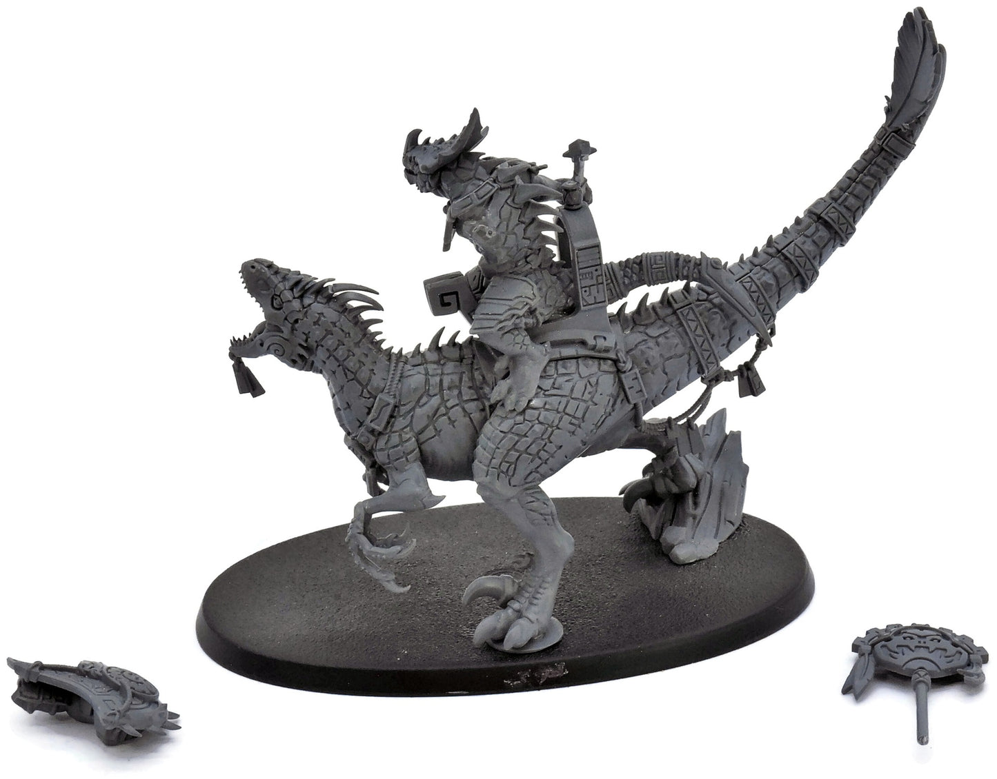 SERAPHON Saurus Scar-Veteran On Aggradon #1 CONVERTED Sigmar 6219