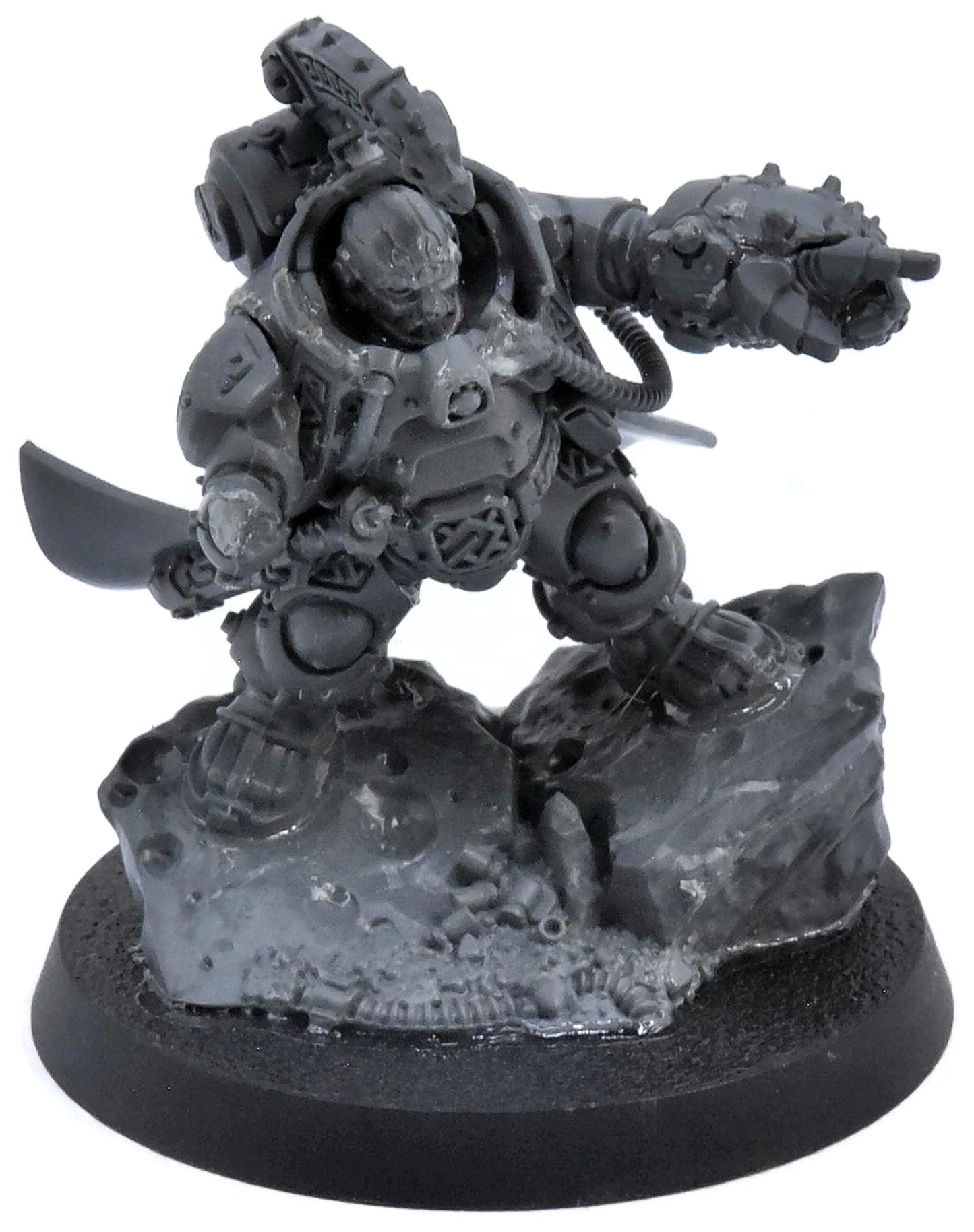 LEAGUES OF VOTANN Kahl #1 Warhammer 40K Missing Hand badly glued 1008