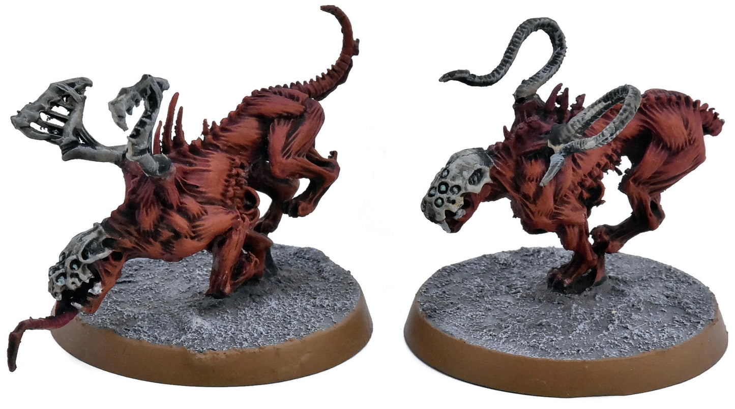 DRUKHARI 2 Khymerae #1 WELL PAINTED finecast Warhammer 40K 7457