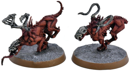 DRUKHARI 2 Khymerae #1 WELL PAINTED finecast Warhammer 40K 7457