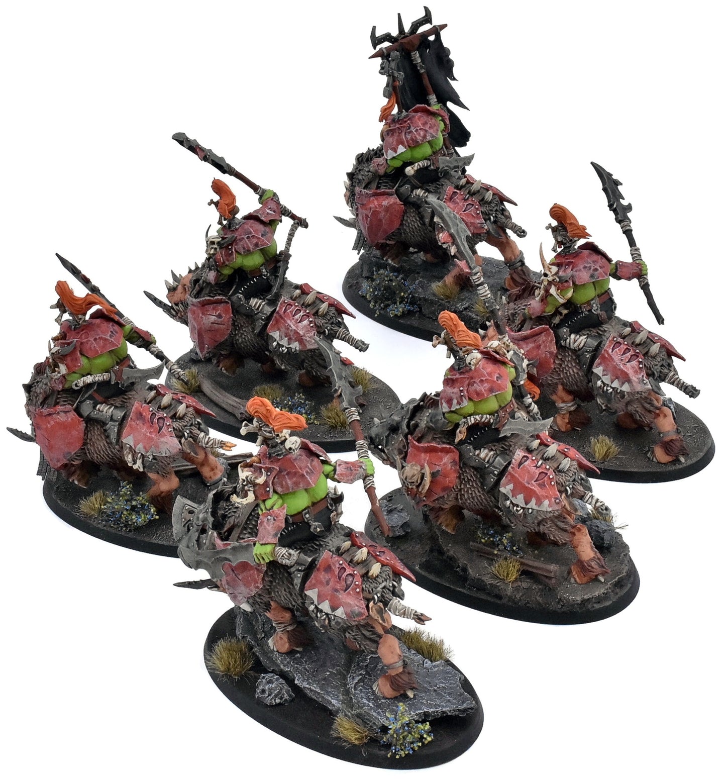 ORRUK WARCLANS 6 Gore Gruntas #1 PRO PAINTED Warhammer Sigmar 6264
