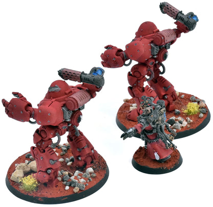 ADEPTUS MECHANICUS 2 Kastelan Robots with datasmith #1 Warhammer 40K 0856