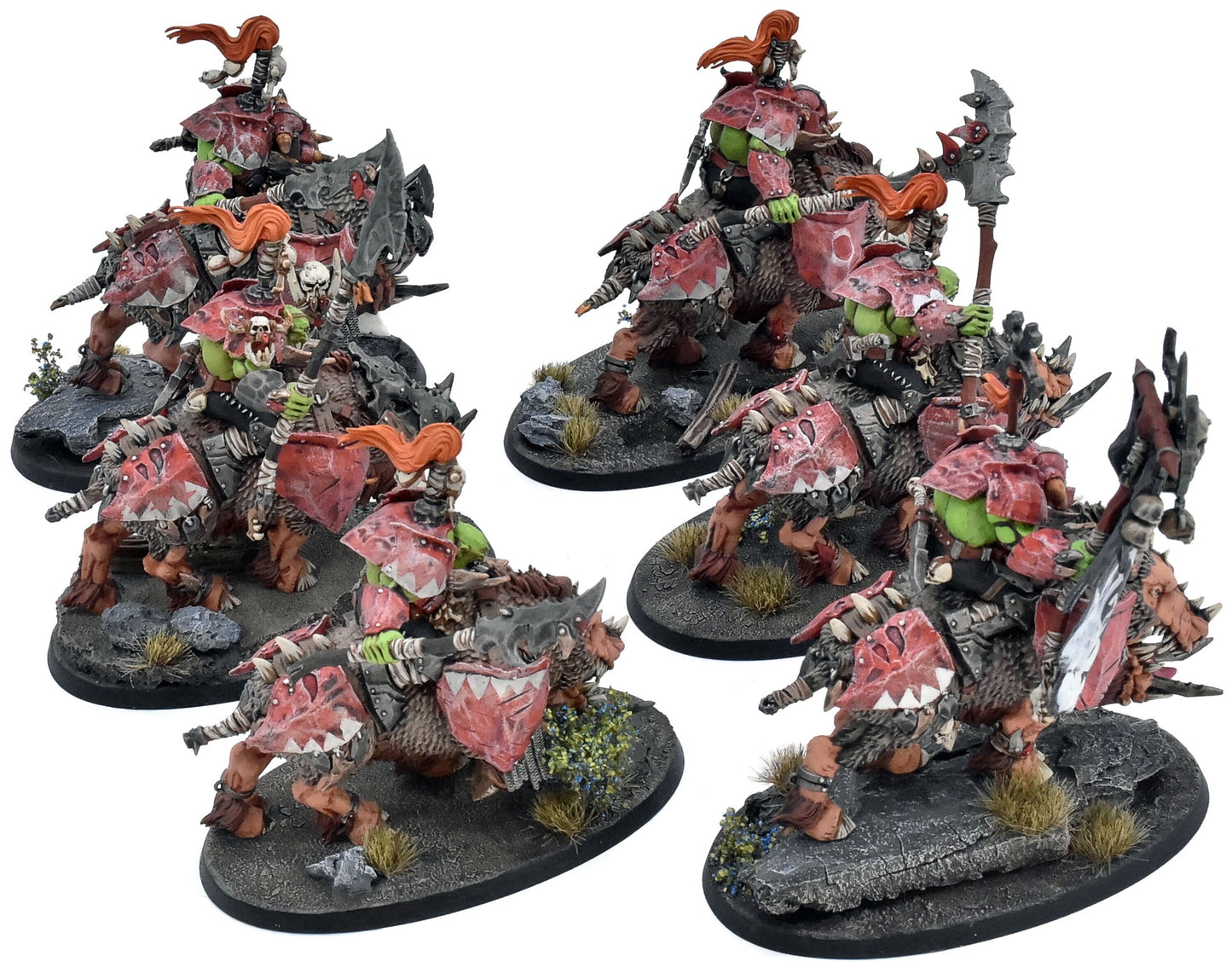 ORRUK WARCLANS 6 Gore Gruntas #1 PRO PAINTED Warhammer Sigmar 6264