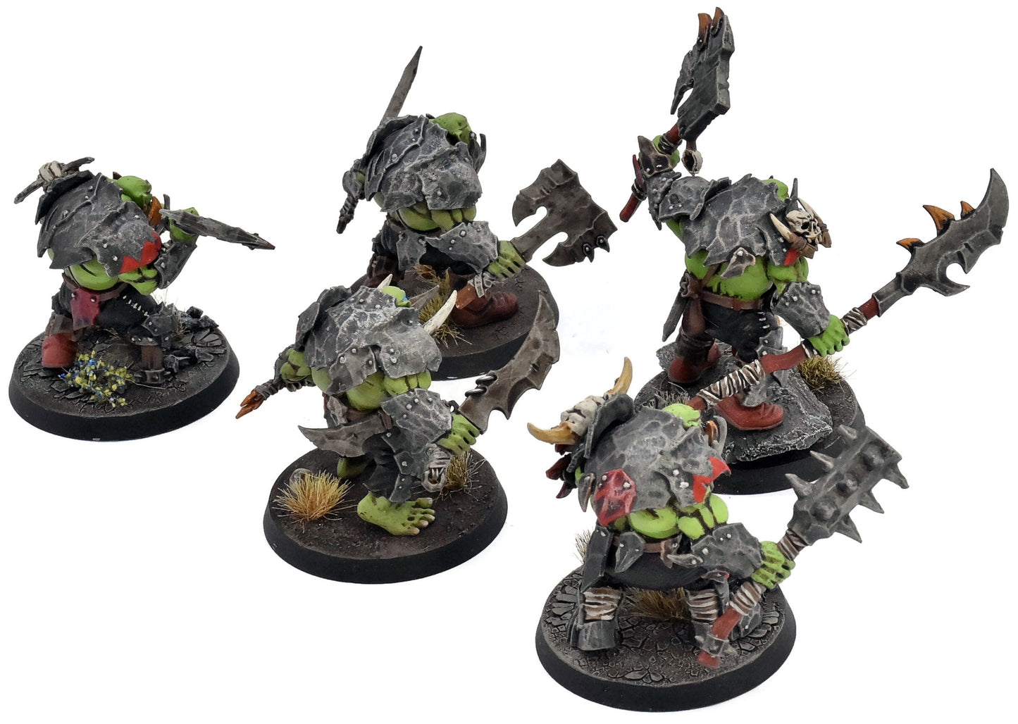 ORRUK WARCLANS 5 Orruk Brutes #2 PRO PAINTED Warhammer Sigmar-1283 6295