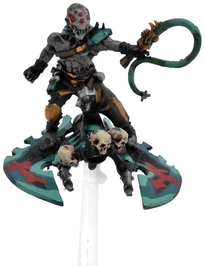 DRUKHARI Beastmaster #2 WELL PAINTED finecast Warhammer 40K 7525